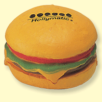 Strees toy hamburger